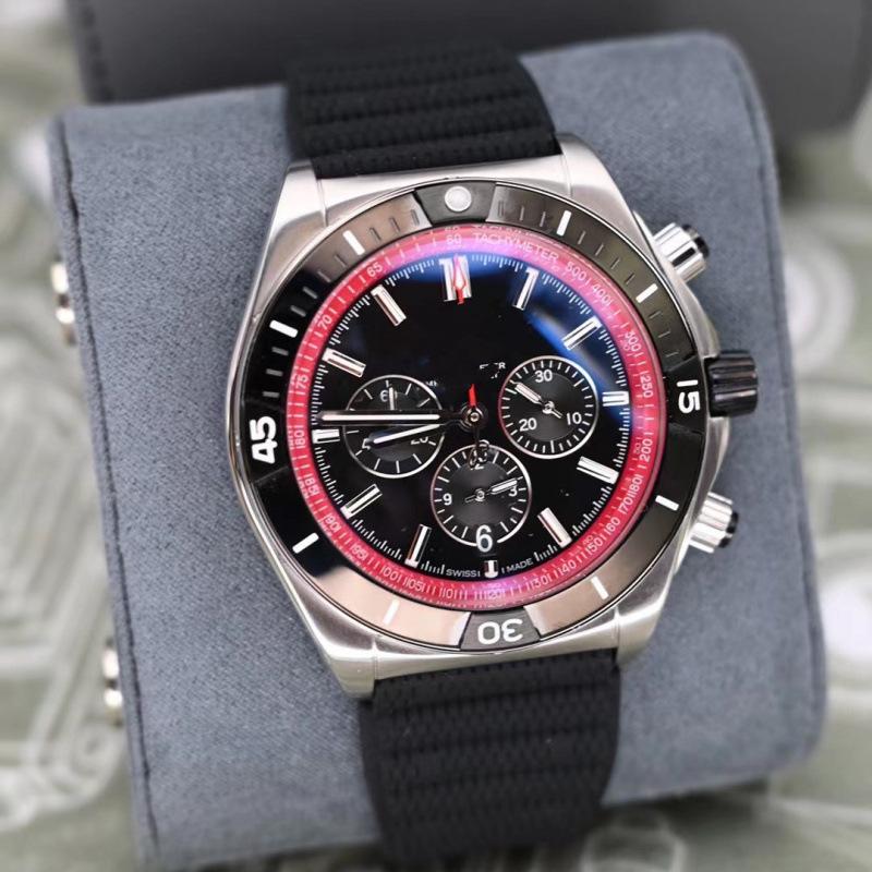 BNL Chronograph 44mm Multifunctional Men s Quartz Sports Watch