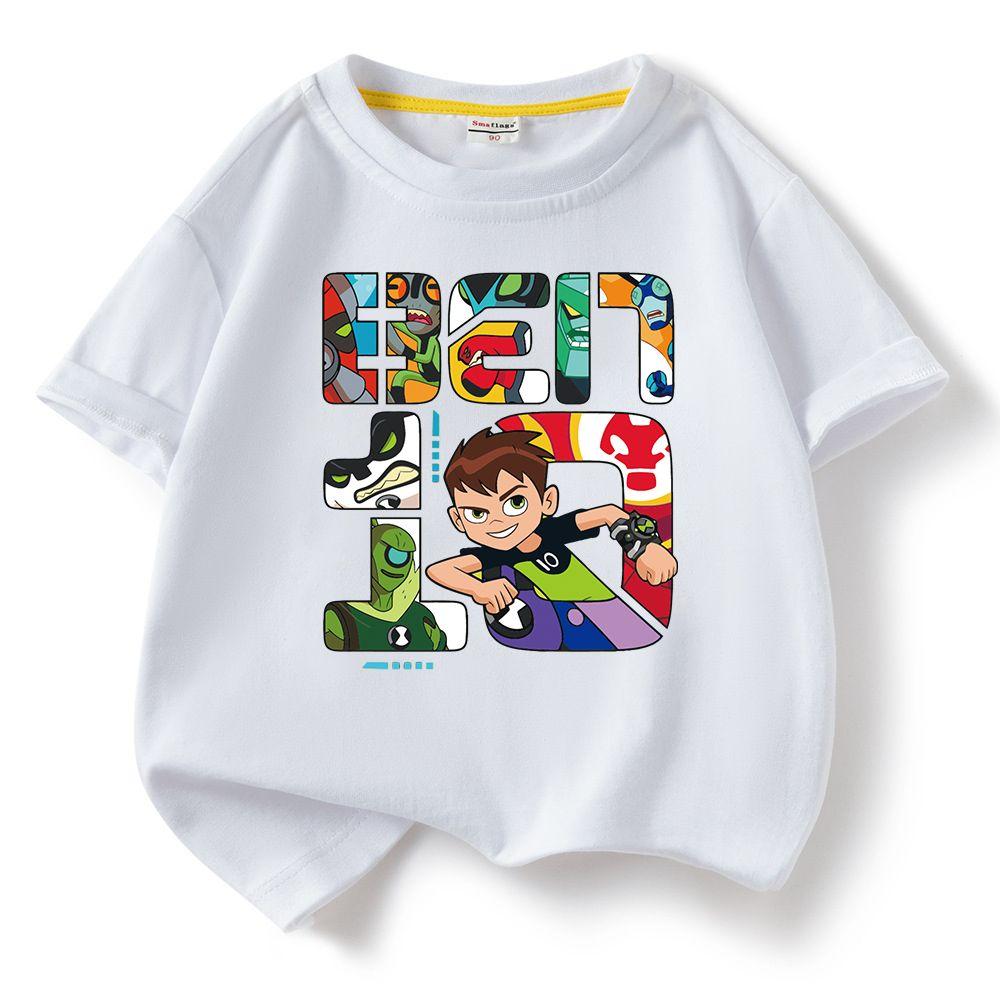 Ben10 Cartoon Print Pure Cotton Kids T-Shirt