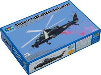 Trumpeter Chinesischer Angriffshubschrauber Plastikmodellbausatz 05849 1/48 Z-10G (Hubschrauber)