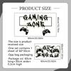 Game Controller Wall Sticker Decal, Luminous Home Decoration Unique DIY PVC Wallpaper Art Decor