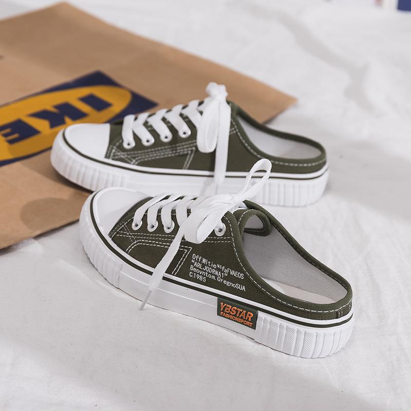 

Холщовые туфли женские студенческие корейская версия 2019 весна новые Харадзюку улззанг повседневные ретро гонконгский стиль белые туфли 40