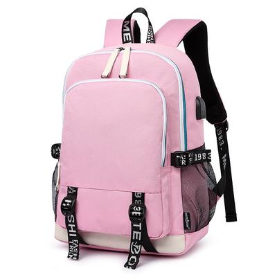Novas mochilas escolares USB para meninas adolescentes mochila feminina mochilas escolares 2020 grande capacidade ensino fundamental ensino médio faculdade adolescente mochila