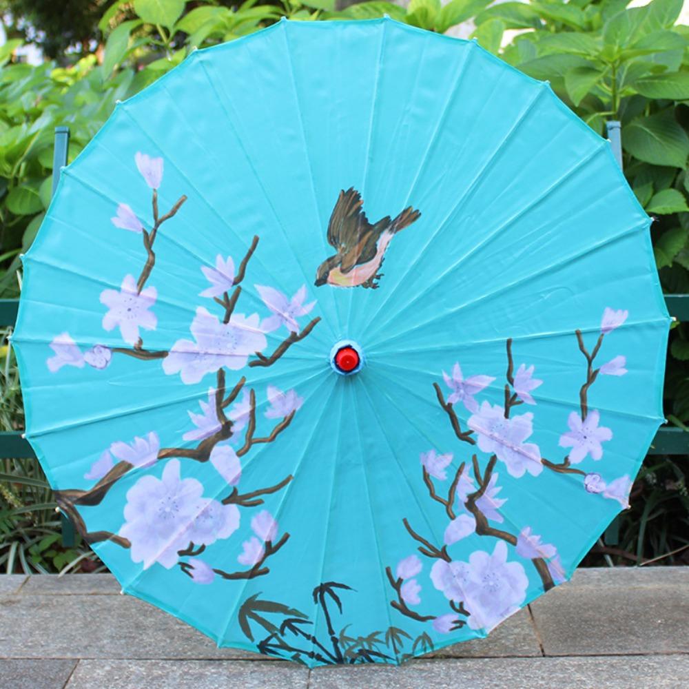 Parapluie en papier huilé 56cm Costumes Parapluie de photographie Scène de fête de demoiselles d'honneur