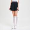 MARTINE GOLF Taped Logo Point Pleats Culotte_Black