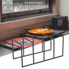 Metal Vinyl Record Display Shelf Turntable Storage Shelf Exhibit Stand Holder A