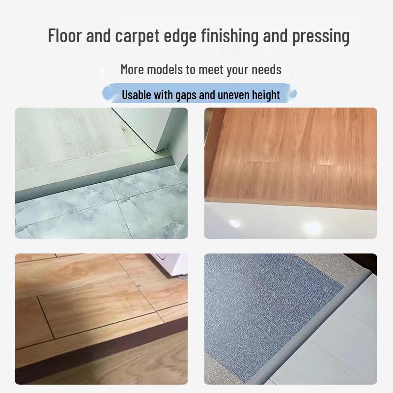 Self-Adhesive Floor Transition, Door Threshold, Seam & Gap Trim Strip