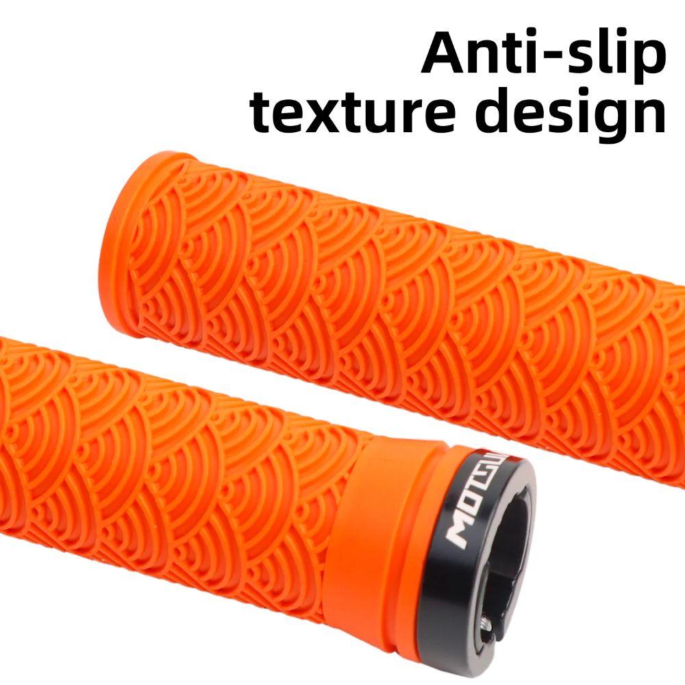 Non-Slip Rubber Bike Handlebar Covers TPE Mountain Bike Grips Mountain Biking