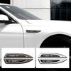 2 peças Estilo de Carro Emblemas Adesivos de Metal 3D para Para-lama Lateral da Carroceria Para Corsa Astra OPC Zafira Mokka Antara Ampera Insignia GTC Adam