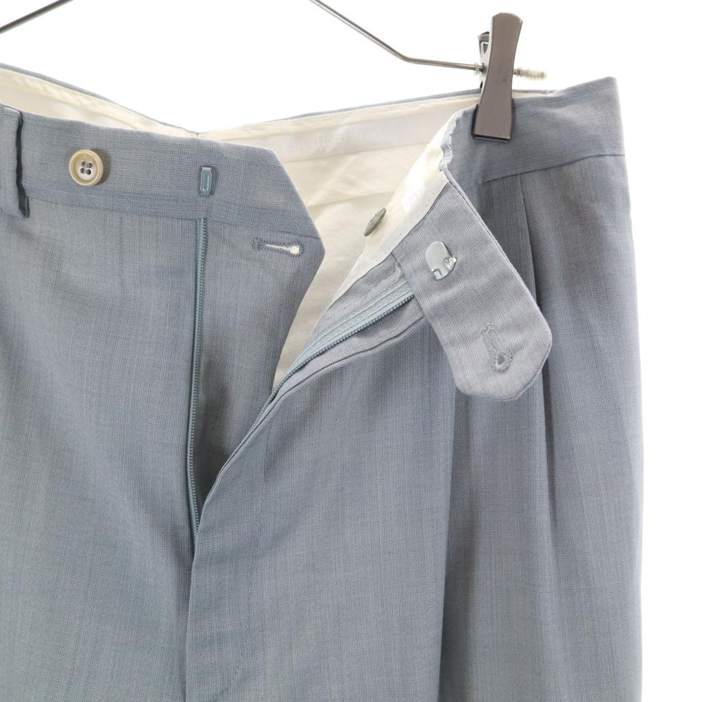 GIANFRANCO FERRE Made in Italy wool suit Setup 44 gray Double button Men's Used