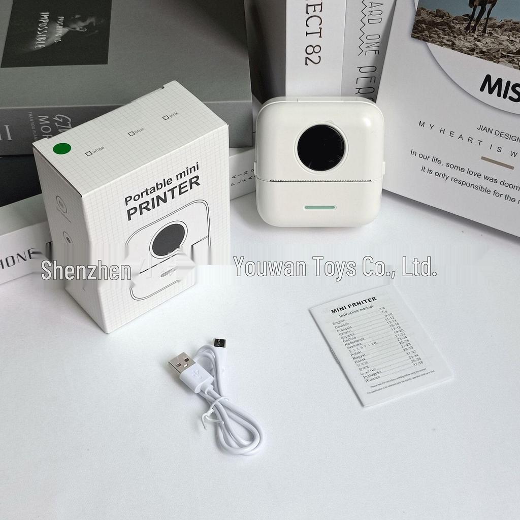 Portable Bluetooth Mini Printer for Students and Home Use