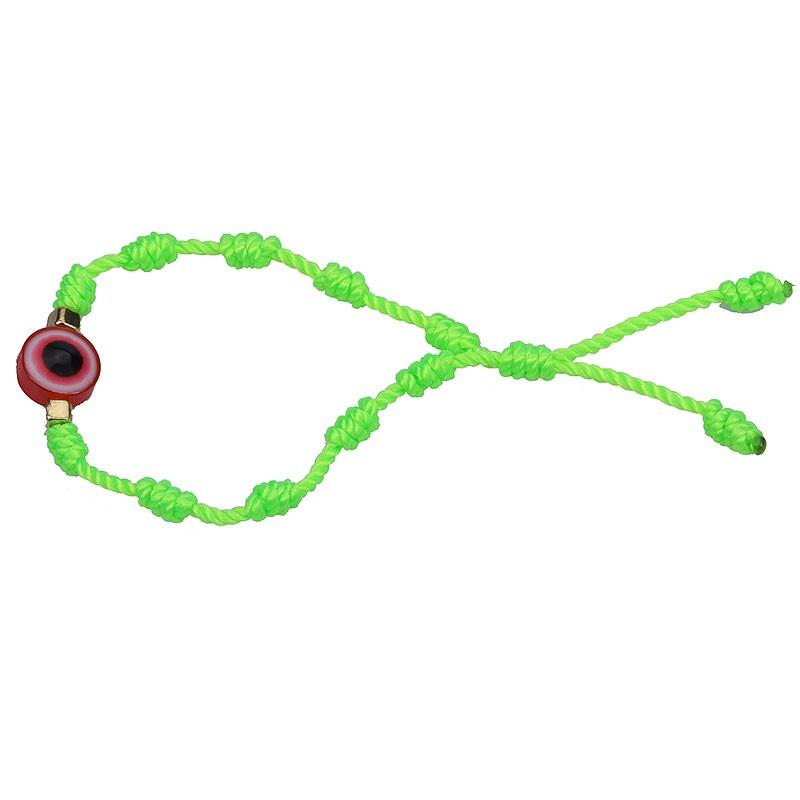 New Evil Eye Braided Bracelet Lucky Red Black Color Thread Couple Chain Handmade Prayer Bangles Pulsera Jewelry Gift for