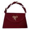 Fengji light luxury wedding handbag 2025 new niche design red bridal bag women's chain messenger bag