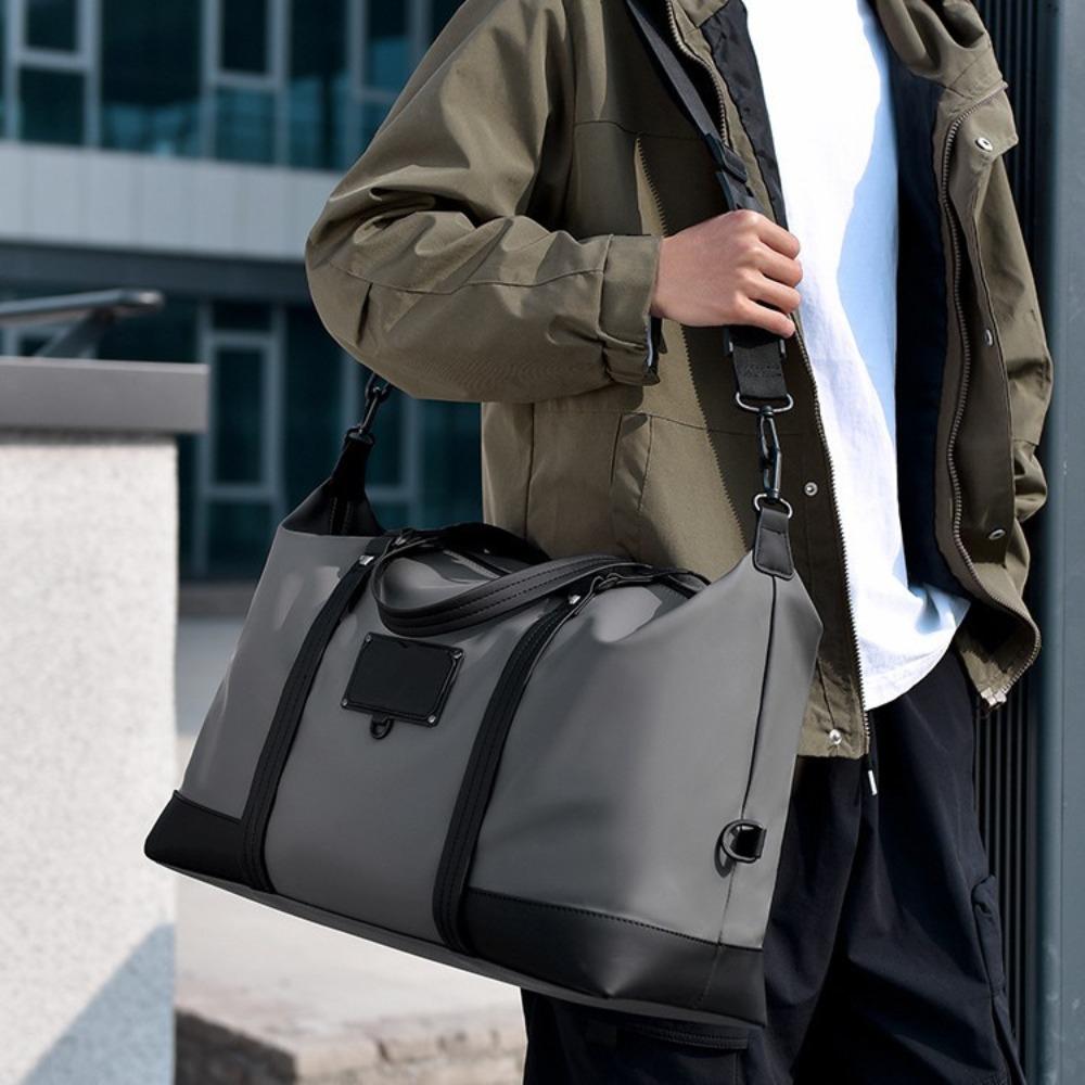 Short Business Trip Stylish and Simple Hand Luggage Bag Dry and Wet Separation Travel Bag Can Be Set with Tie Rod