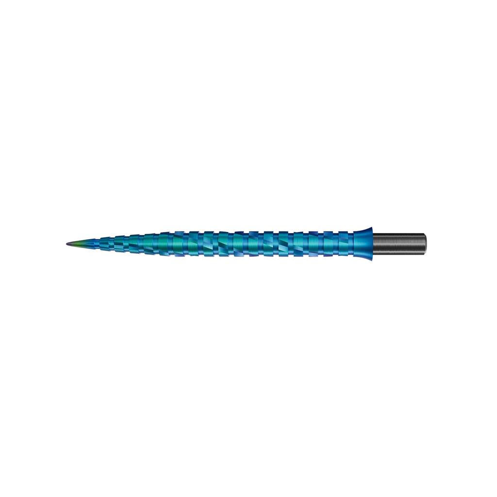 Cuesoul TOUCH POINT II Replacement Dart Steel Color Titanium Pack of 3 Tips, Point, Design, Coated, (CSDA-GZ9-Q33)