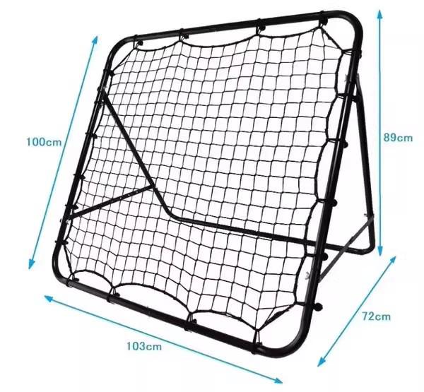 Football Rebound Training Net: 1m/1.2m Goal & Auxiliary Training Equipment