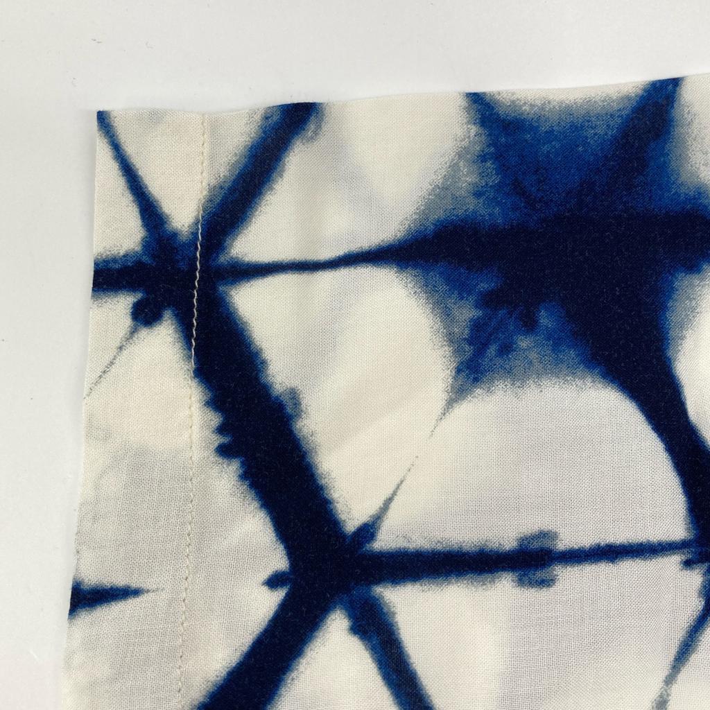 HOUSTON Off-white rayon wool aloha shirt 41249 tops L Off-white/blueUsed