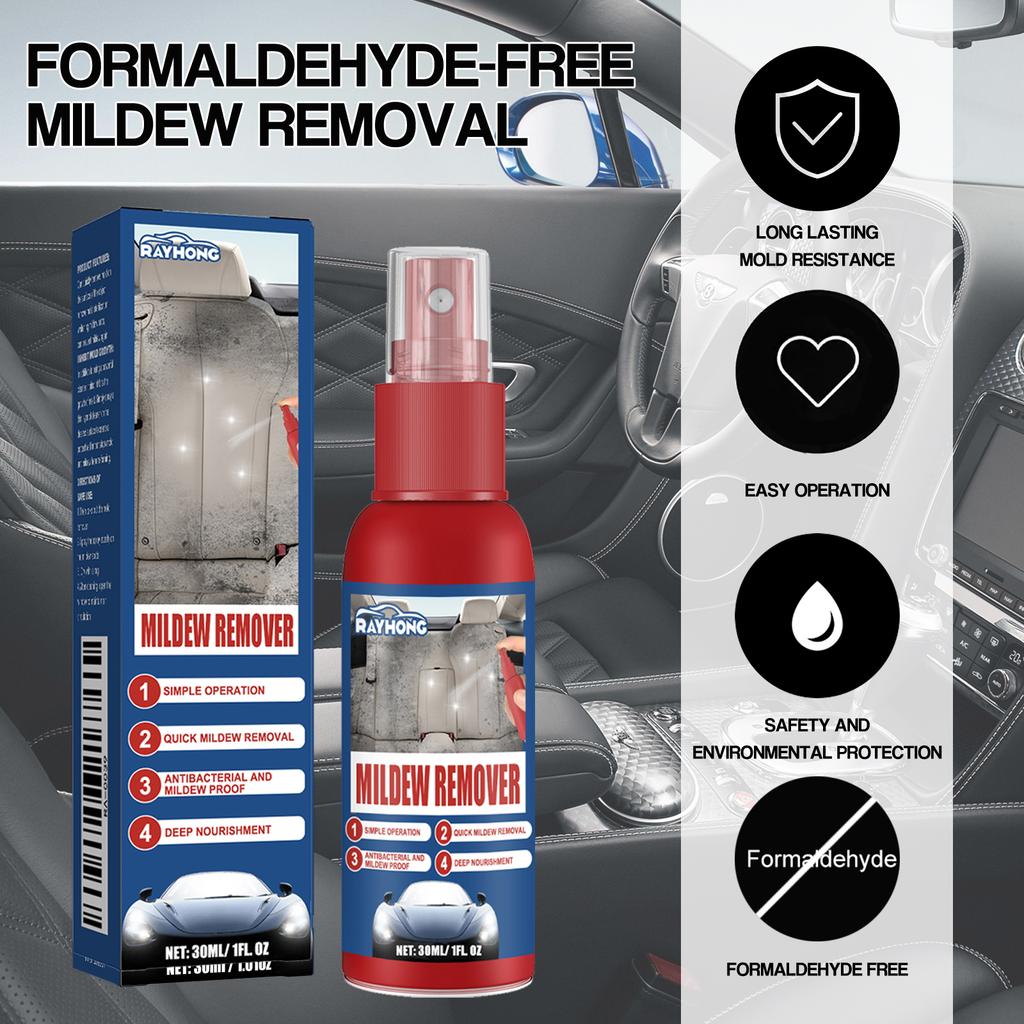 Car Mold Remover Car Interior Roof, Moldy Seats, and Floor Mats Mold Removal Cleaning and Maintenance Spray