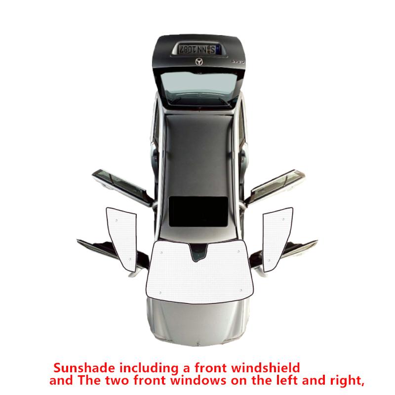 Full Car Sun Shade for Volvo XC60 MK1 2009 2010 2011 2012 2013 2014 2015 2016 2017 Accessories Sunshade Windshield Shading Parts