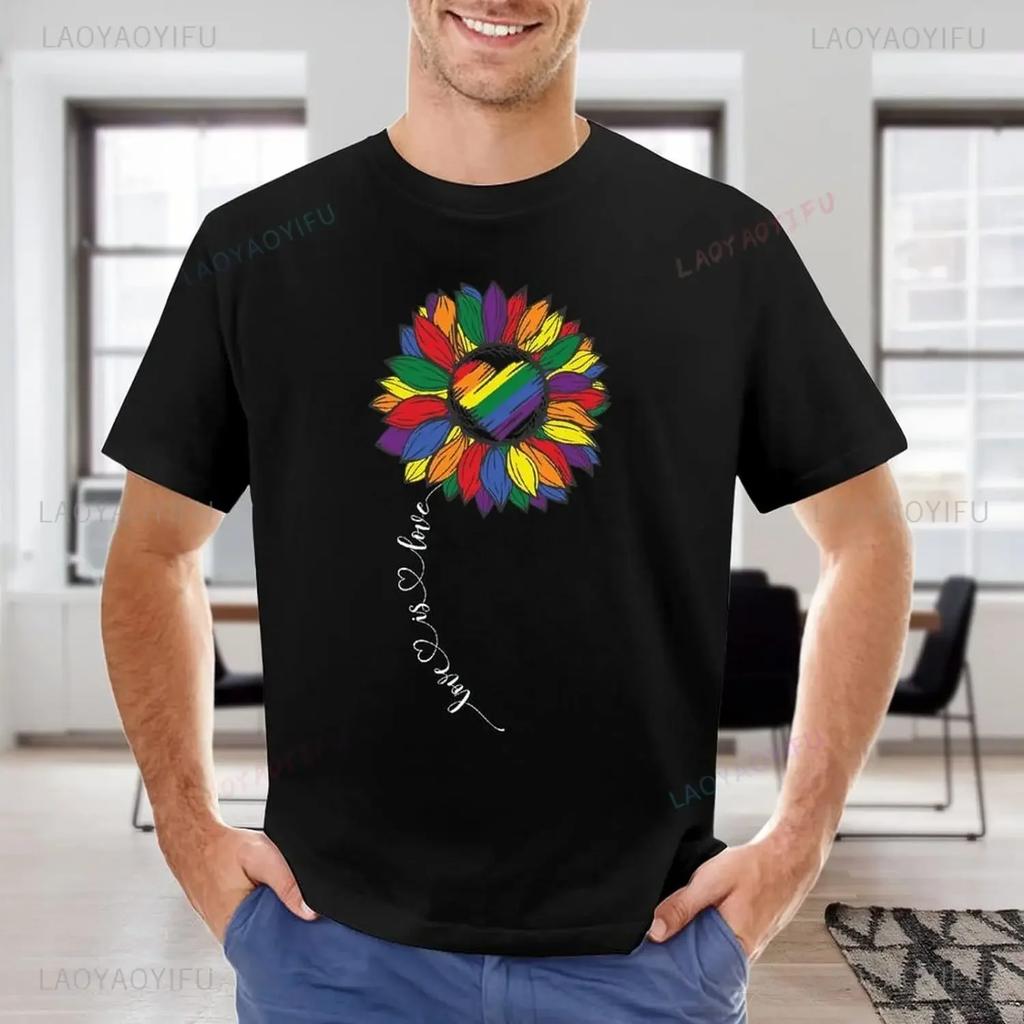 Sounds Gay I'm in Rainbow Shirts Gay Pride Printed T-shirt LGBT T-shirt Rainbow Equality Lesbian Women's T-shirt Fun Shirt