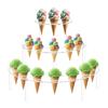 Cupcake Holder Acrylic Dessert Stand For Ice Cream Display Three-tier Design Stable Base Support Quick Assembly