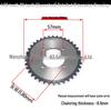 Tricycle Motorcycle Karting Sprocket: 420 Type, 29-34-36-38-48 Teeth Rear Axle Crankset.