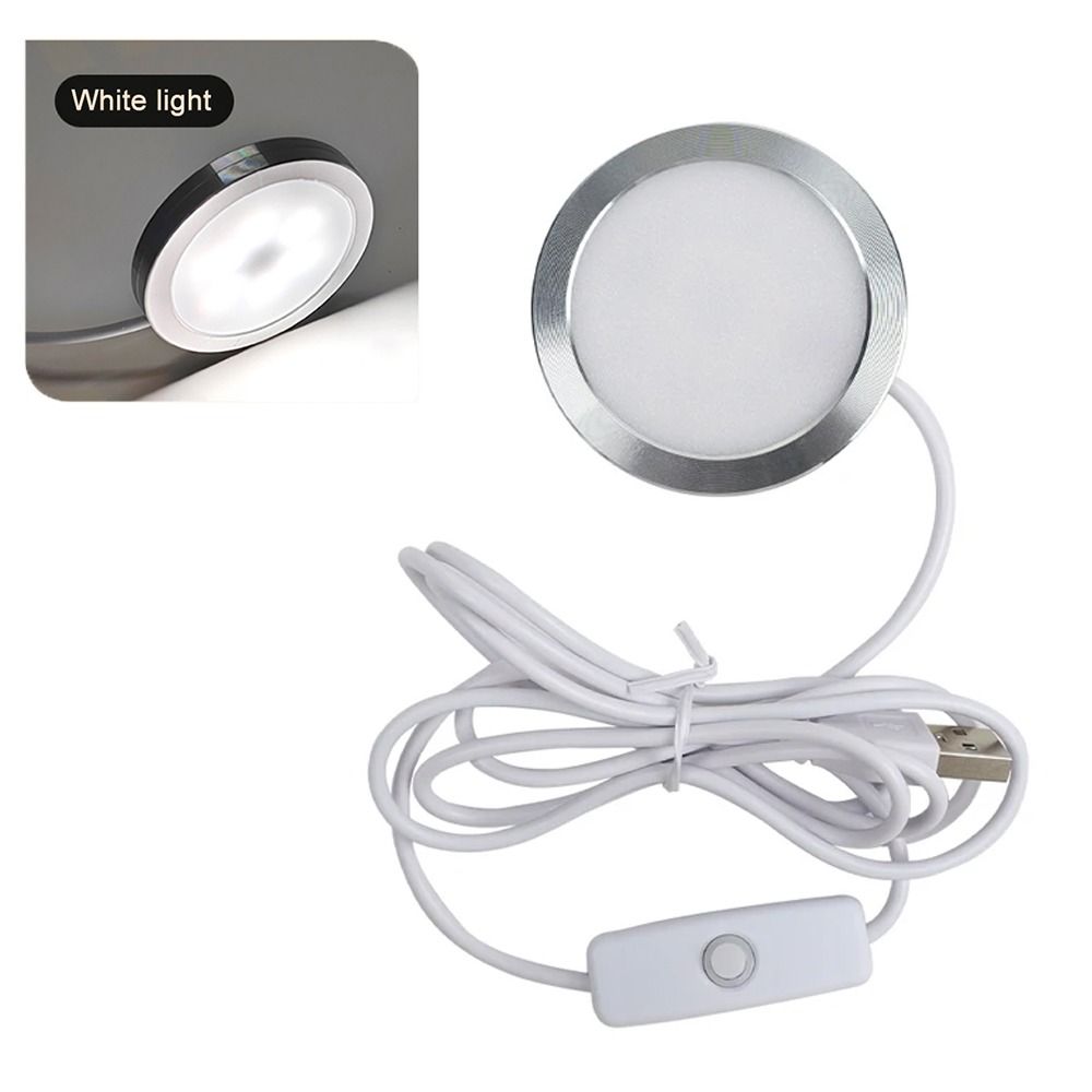 5V USB Circular Lamp RGB Color Adjustable Aluminum Zinc Zinc Alloy Lamp Ultra-thin LED Light  Custom Lighting