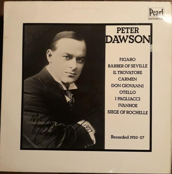 

LP Record PETER DAWSON Peter Dawson Sings Opera GEMM199 Pearl 1981 UK Classical Used
