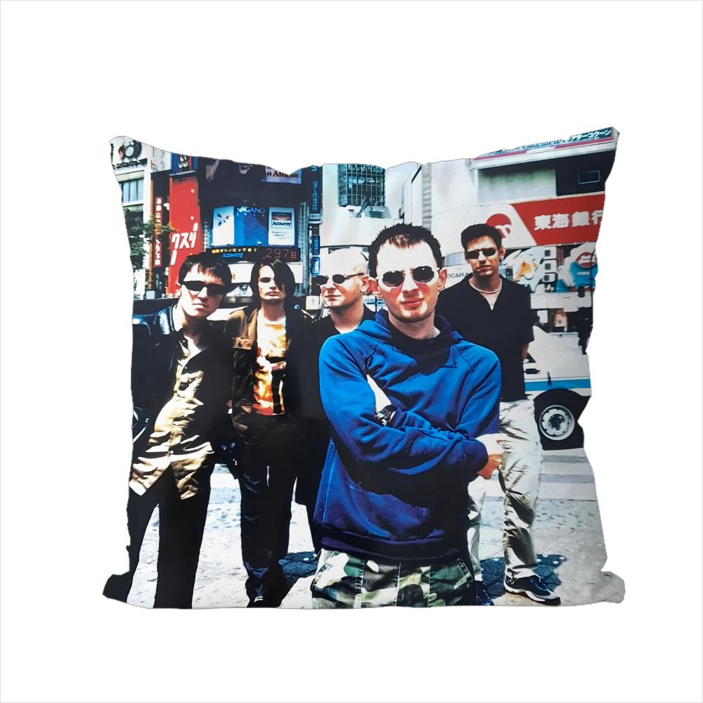 RRadiohead In Rainbows Pillow Case For Car Sofa Decorative Home Doublesided Print Plush Square Throw Pillow Cushion Cover