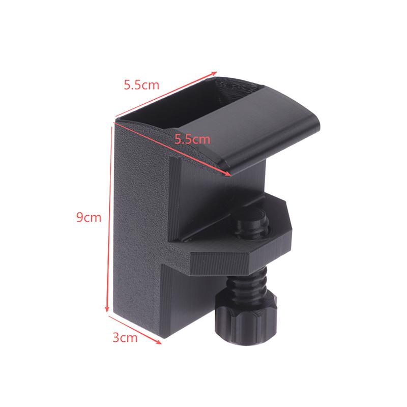 Clip On Desk Edge Pen Holder Organizer - Wide Clamping No Screws Office Home Storage for Workplace Teaching Supplies