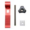 1Set Universal Clamping Blocks Platen Miter Track Clamping Blocks M8 Screw Woodworking Joint Hand Tools  Set