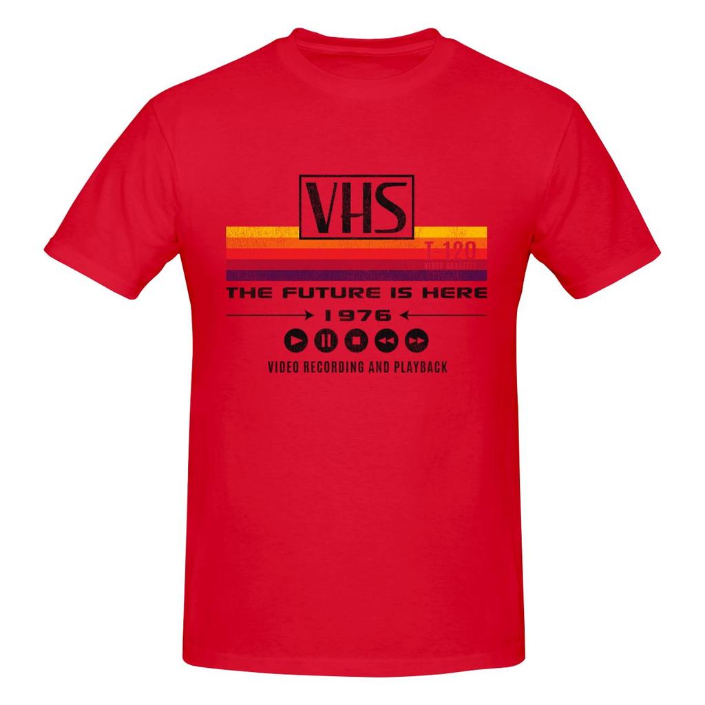 Vhs The Future Is Here 1976 Worn Out Lts Versatile Tshirt Fresh And Casual Atmosphere Tee