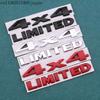 Car Front Rear LIMITED 4X4 Logo Auto Grille Emblem Sticker Accessories For Jeep Renegade Compass Grand Cherokee Wrangler Rubicon