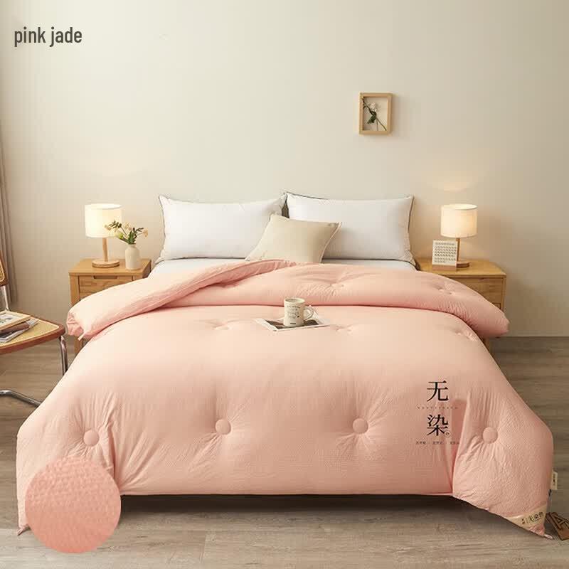 Antibacterial Soybean Fiber Washed Cotton Quilt