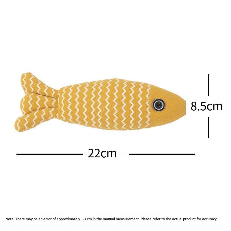 Dog plush toy small dog chewable sound doll cartoon cute fox figurine energy-consuming grinding teeth toy self-entertainment