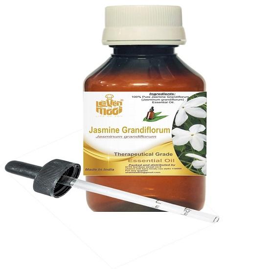

Levenmooi Jasmine Grandiflorum (Jasminum Grandiflorum) Pure & Natural Therapeutic Grade Essential Oil Plastic with Dropper 10 ml