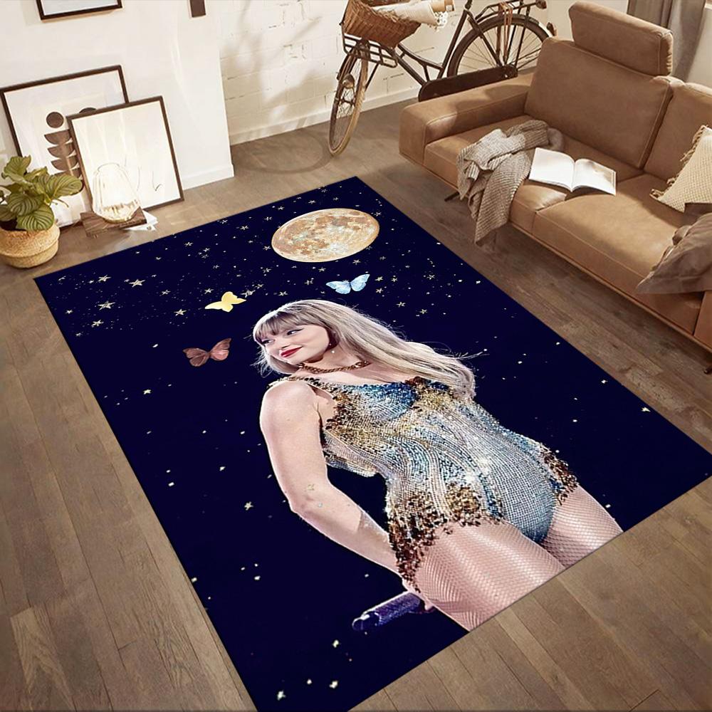 Taylor Swift's Era Tour Square rugs are a great choice for living rooms, bedrooms, home décor, and as gifts.
