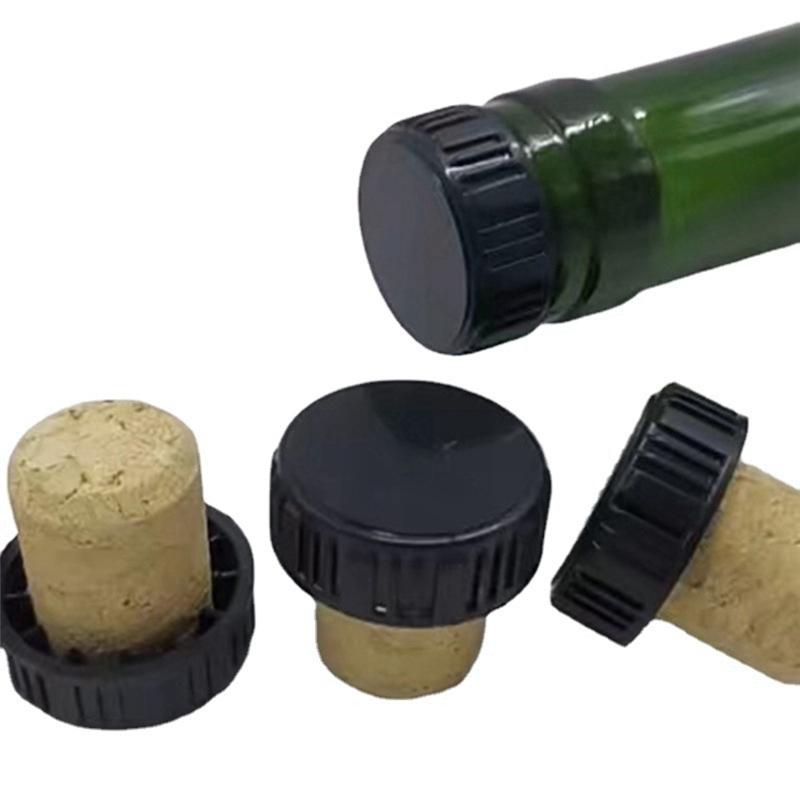 ABBY-Bar Wine Stopper Beer Cap Home Kitchen T Shaped Cork Plugs For Bottles Easy Install