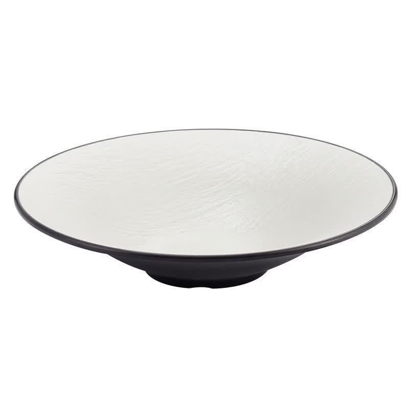 Japanese Style Black Melamine Douli Bowl