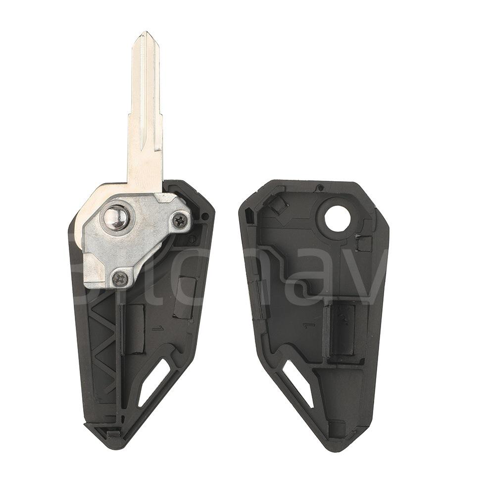 Outer Key Shell for Folding Keys: Ideal for Modifying Older Honda, Yamaha, Suzuki Motorcycles