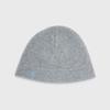 YUNSE Hatch Embroidery Beanie (Light Grey)