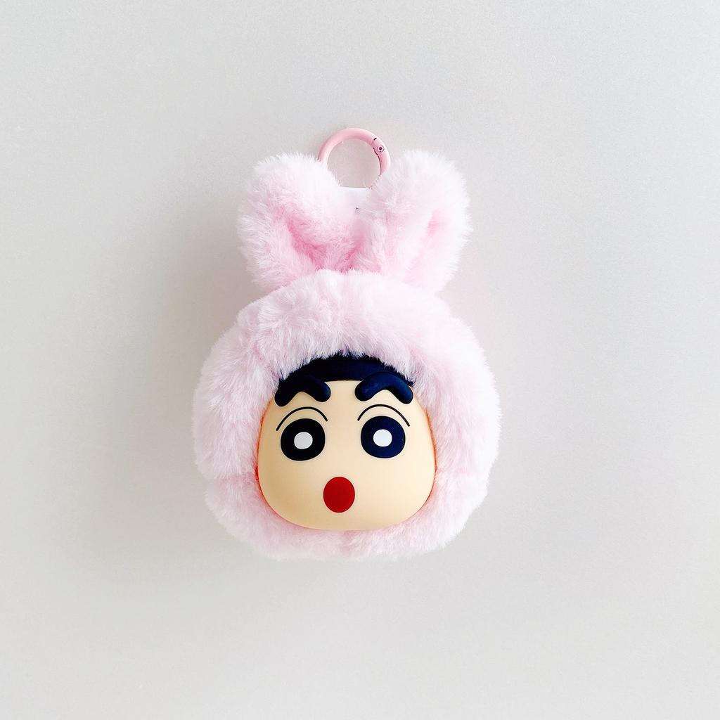 New Crayon Shin-Chan Plush Toy Keychain Couple Car Cartoon Anime Keychain Pendant Girl Cute Doll Backpack Pendant Christmas Gift