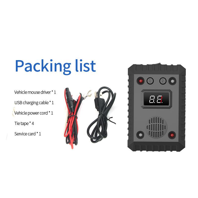 

Автомобильный отпугиватель мышей Ультразвуковой отпугиватель мышей Автомобильный отпугиватель мышей 12 В/5 В Светодиодный фонарь