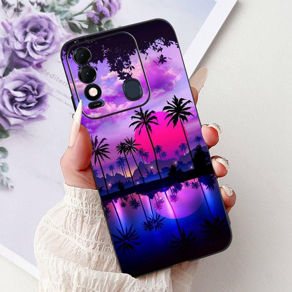 New Fashion Back Cover For Tecno Spark 8 8p 8c 8 Pro Case For Spark8c KG5k Phone Shell Cool Animals Luxury Girly Soft Silicone