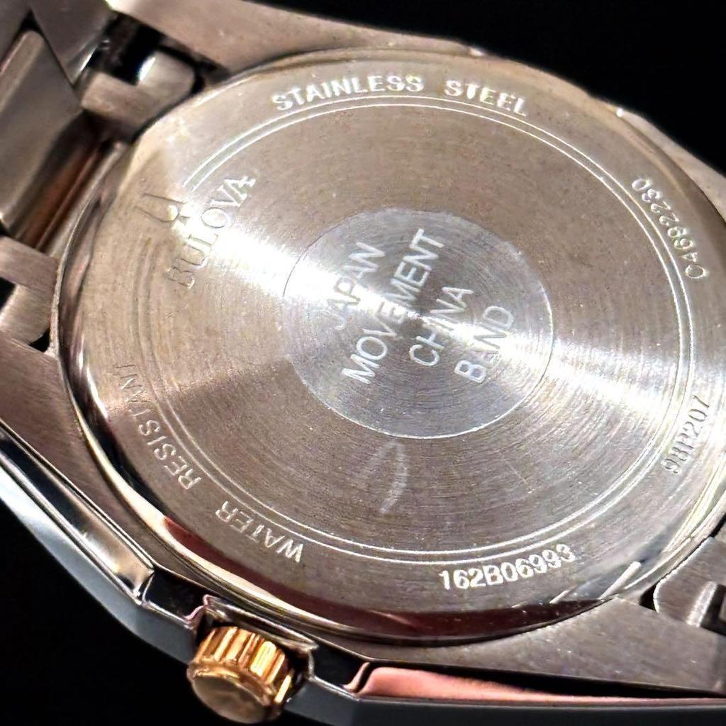 Used [Noble] BULOVA/Bulova/Ladies' watch/Diamond/Beautiful/For women