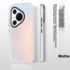 Phone Case for Huawei Pura70, for Huawei Pura70, Silicone Soft Edge Simple Semi-Transparent Full Protection Shockproof Laser Gradient Frosted Hard