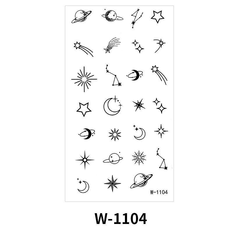 

Мультяшна тату-наклейка Водонепроникна Маленька Свіжа Дитяча Мила Тату-наклейка 75 * 140MM (die)