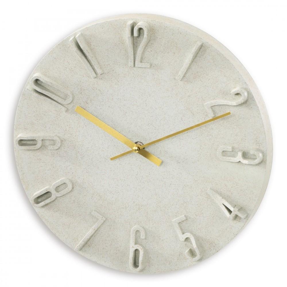 corfu wall clock 30cm beige