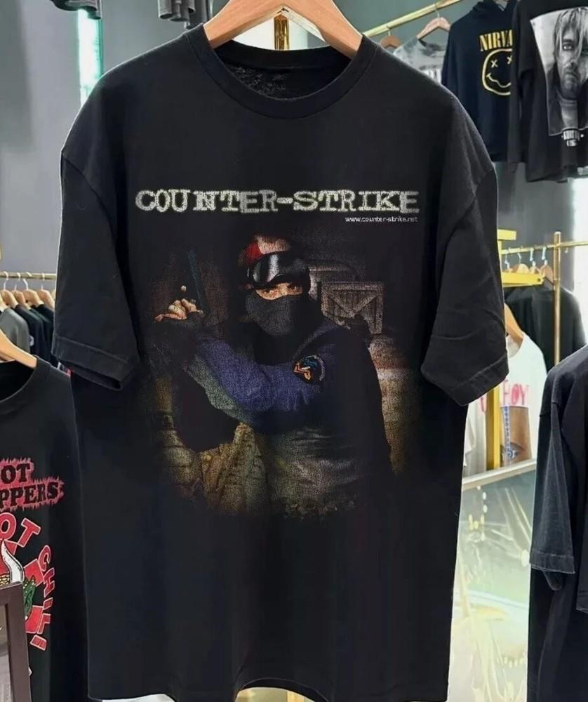 

COUNTERSTRIKE 16 1999 PROMO VINTAGE BLACK TSHIRT NWT Unisex T-Shirt XL