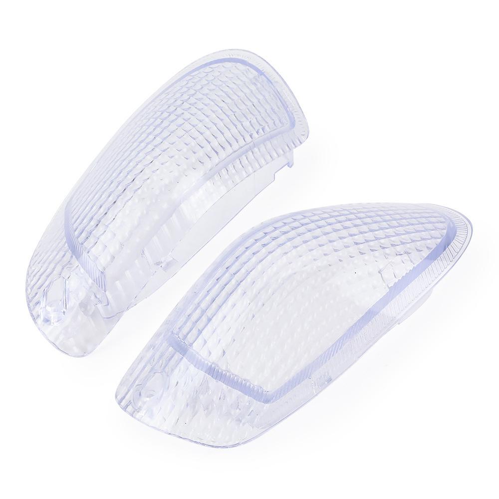 Smoked Front Turn Signal Light Lens Kit For KAWASAKI ZX-11 ZZ-R 1100D 1993-2001