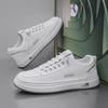 2025 Herren Frühling Freizeit-Sneakers: Trendige britische Leder-Slipper